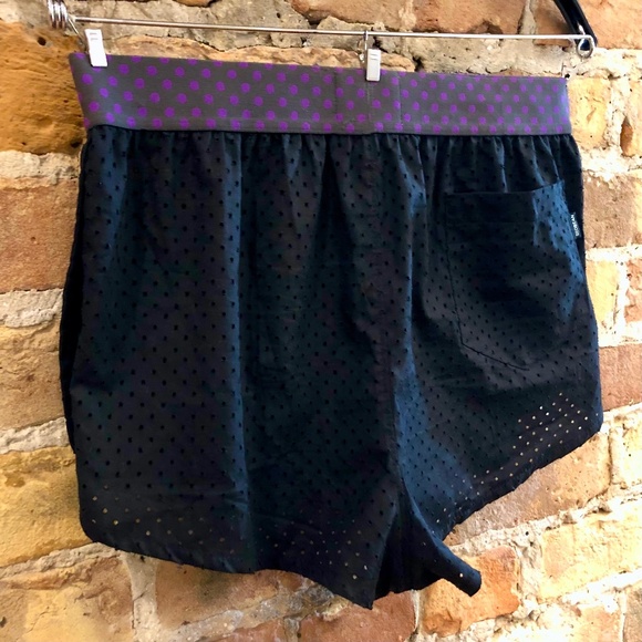 SEOBEAN MENS BLACK MESH SHORTS SIDE SPLITS WITH SNAPS ATHLETIC BEACH TRUNKS - Picture 11 of 14